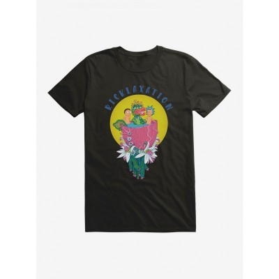 Rick And Morty Relaxation Unisex Cotton T-Shirt
