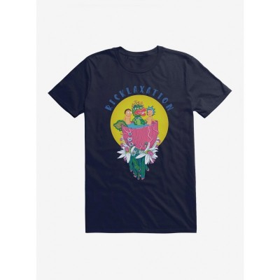 Rick And Morty Relaxation Unisex Cotton T-Shirt