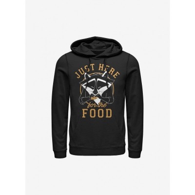 Disney Pocahontas Meeko Food-Themed Unisex Hoodie - Black