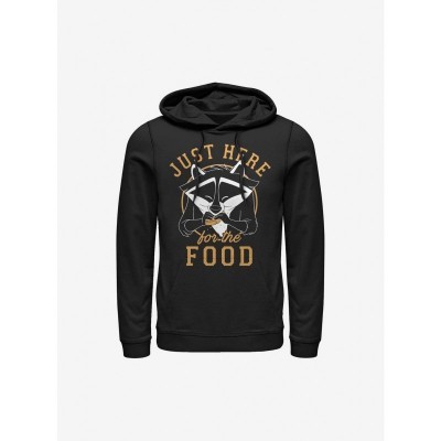 Disney Pocahontas Meeko Food-Themed Unisex Hoodie - Black