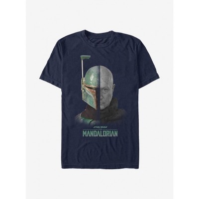 Extra Soft Star Wars The Mandalorian Boba Fett Tee - Men's Blue