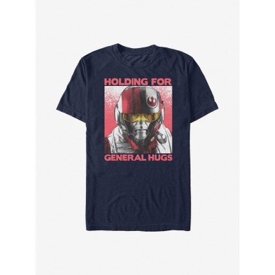 Star Wars The Last Jedi Hug T-Shirt for Men - Blue