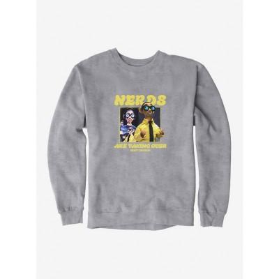 Robot Chicken Nerds Take Over Unisex Heavyweight Fleece Sweatshirt