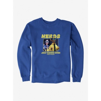 Robot Chicken Nerds Take Over Unisex Heavyweight Fleece Sweatshirt