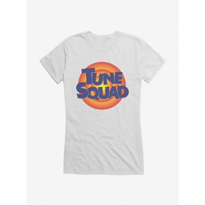 Space Jam New Legacy Tune Squad Logo Junior Girls T-Shirt