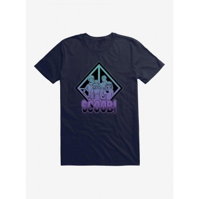 Scoob's Whole Gang Ombre Print Men's T-Shirt