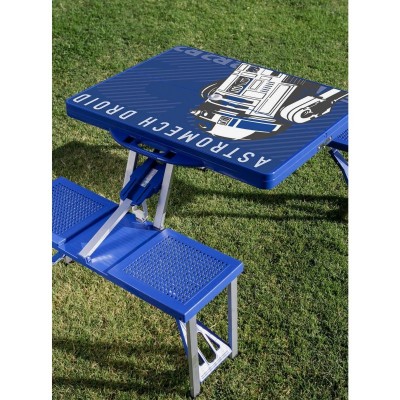 Star Wars R2-D2 Compact Folding Table with Seats