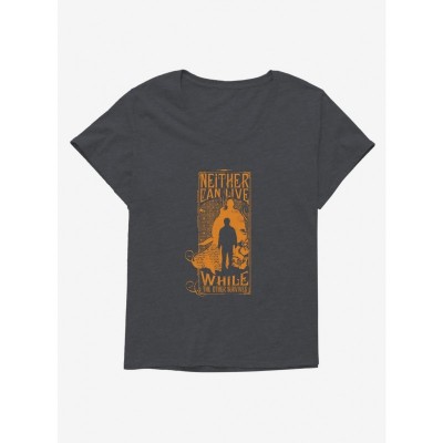 Harry Potter Girls Plus Size Comfortable Lightweight T-Shirt