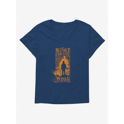 Harry Potter Girls Plus Size Comfortable Lightweight T-Shirt