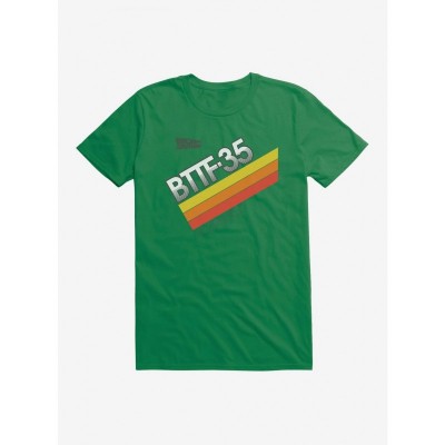 Back To The Future BTTF-35 Unisex Bold T-Shirt
