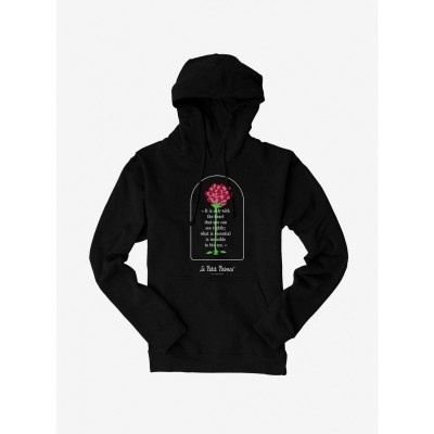 The Little Prince Classic 75th Anniversary Rose Print Hoodie for Men