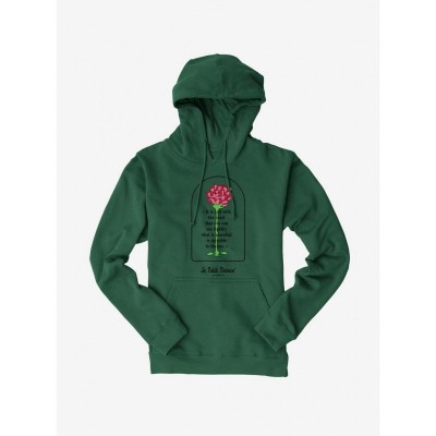 The Little Prince Classic 75th Anniversary Rose Print Hoodie for Men