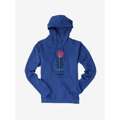 The Little Prince Classic 75th Anniversary Rose Print Hoodie for Men