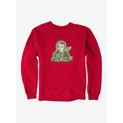 A Christmas Story Fudge Themed Men's Sweatshirt