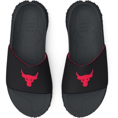 Project Rock Ultimate Black UFC Slides for Men
