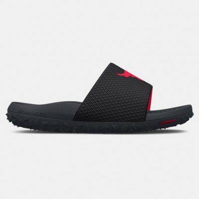 Project Rock Ultimate Black UFC Slides for Men
