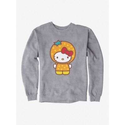 Hello Kitty Five A Day Orange Hoodie for Men