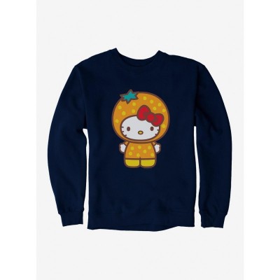 Hello Kitty Five A Day Orange Hoodie for Men