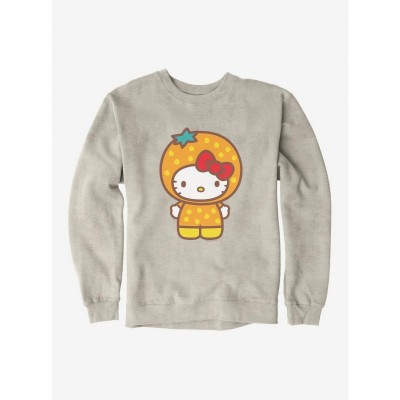 Hello Kitty Five A Day Orange Hoodie for Men