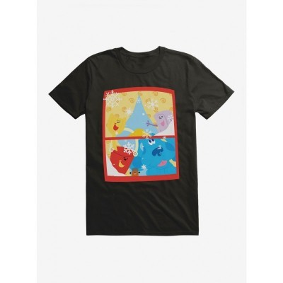 Blue's Clues Snowfall Lightweight Cotton Men's T-Shirt