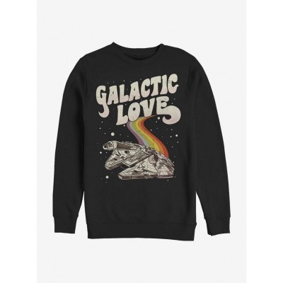 Star Wars Iconic Millennium Falcon Crewneck Sweatshirt - Black for Men