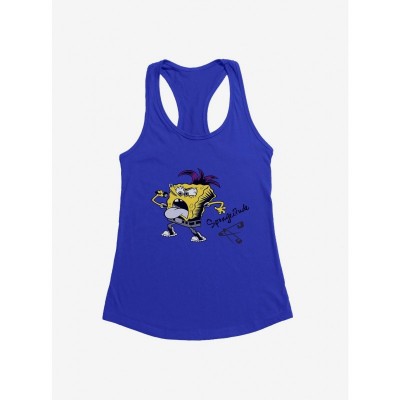 Spongeitude Junior Girls Tank - Lightweight Cotton SpongeBob Tee