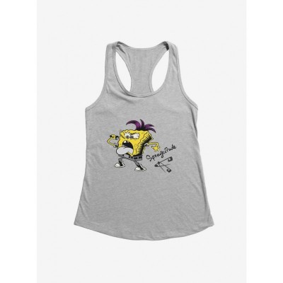 Spongeitude Junior Girls Tank - Lightweight Cotton SpongeBob Tee