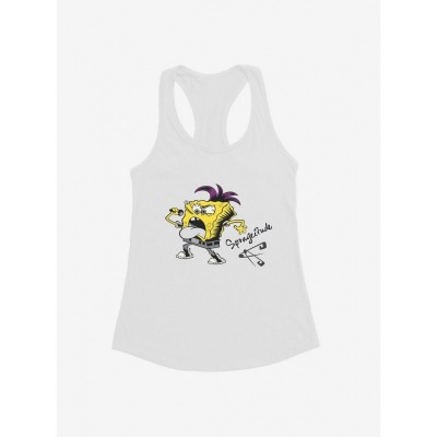 Spongeitude Junior Girls Tank - Lightweight Cotton SpongeBob Tee