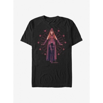 Comfortable Marvel WandaVision Scarlet Witch T-Shirt - Black for Men