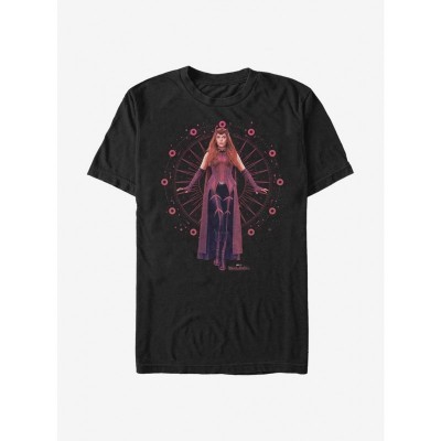 Comfortable Marvel WandaVision Scarlet Witch T-Shirt - Black for Men