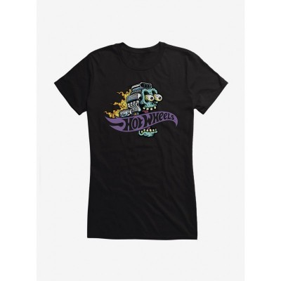 Hot Wheels Motor Head Stylish Girls T-Shirt