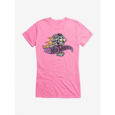 Hot Wheels Motor Head Stylish Girls T-Shirt