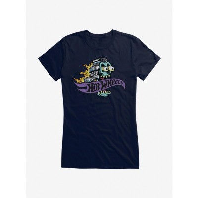 Hot Wheels Motor Head Stylish Girls T-Shirt