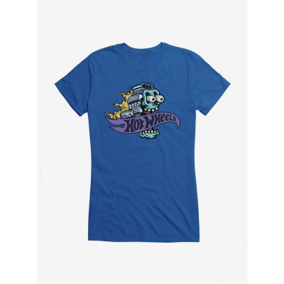 Hot Wheels Motor Head Stylish Girls T-Shirt