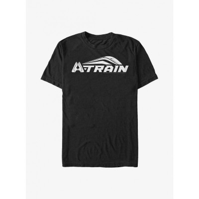 A-Train Logo T-Shirt for Men - Black and Comfortable
