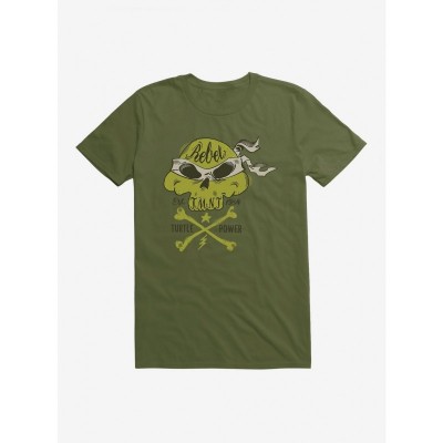 Teenage Mutant Ninja Turtles Skull Print T-Shirt for Men