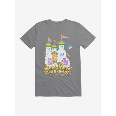 Care Bears Care-A-Lot Unisex Grey T-Shirt