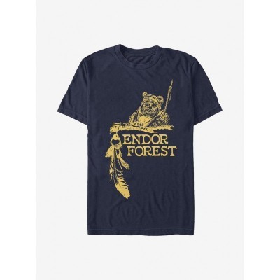 Wicket's Favorite Star Wars Endor Forest Tee - Unisex Lightweight Cotton