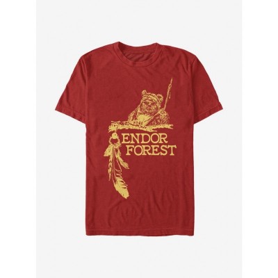 Wicket's Favorite Star Wars Endor Forest Tee - Unisex Lightweight Cotton