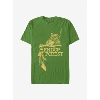 Wicket's Favorite Star Wars Endor Forest Tee - Unisex Lightweight Cotton