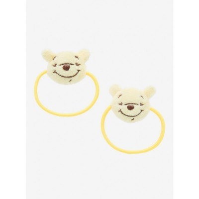 Disney Winnie The Pooh 3D Plush Hair Ties for Girls
